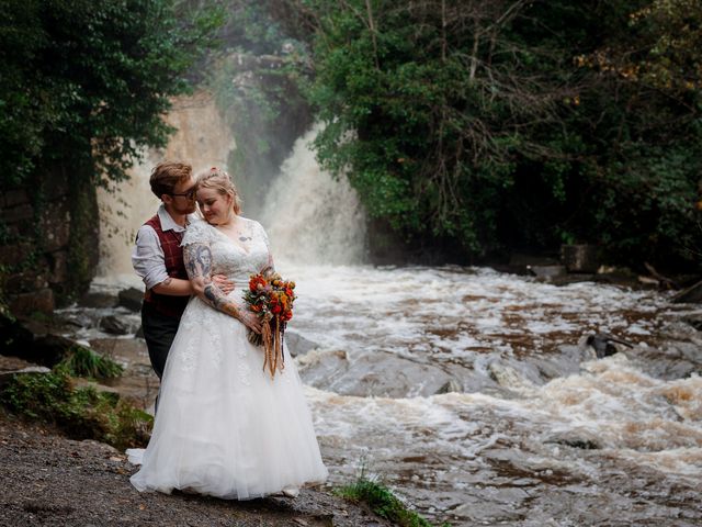 Rhodri and Bea&apos;s Wedding in Neath, Neath Port Talbot 49