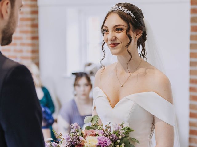 Jamie and Amy&apos;s Wedding in Barton under Needwood, Staffordshire 13