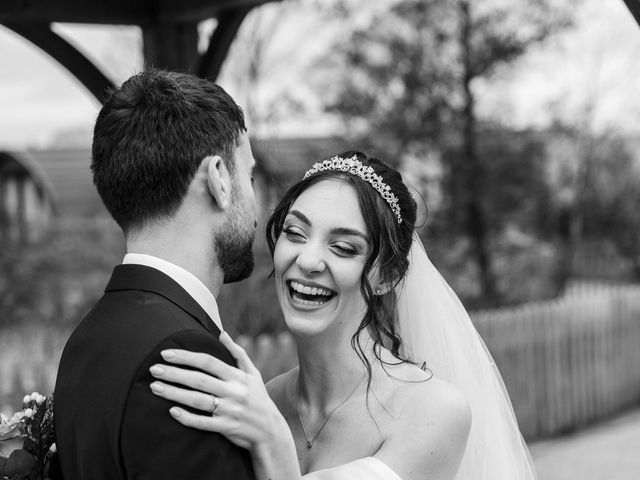 Jamie and Amy&apos;s Wedding in Barton under Needwood, Staffordshire 34