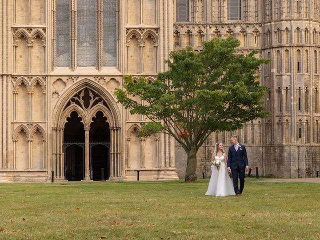 Joseph and Amber&apos;s Wedding in Ely, Cambridgeshire 77