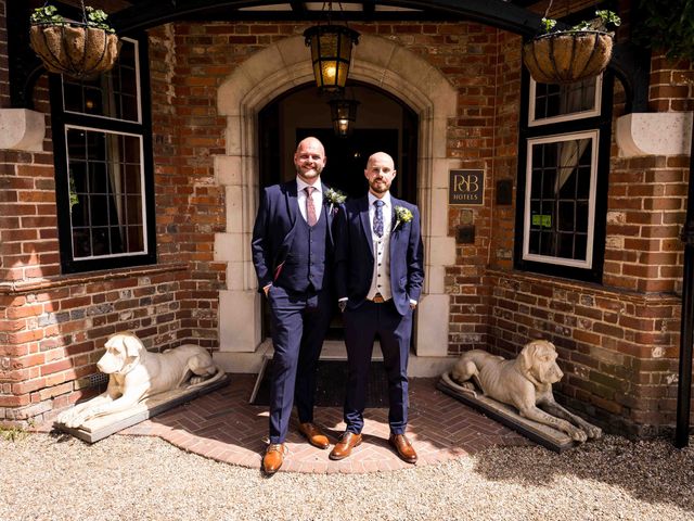 Gary and Becky's Wedding in Beaulieu, Hampshire 3