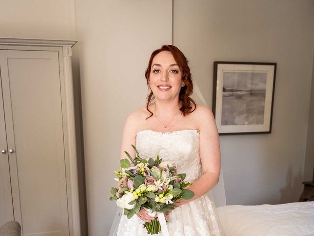 Gary and Becky's Wedding in Beaulieu, Hampshire 7