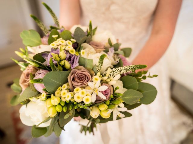 Gary and Becky's Wedding in Beaulieu, Hampshire 8
