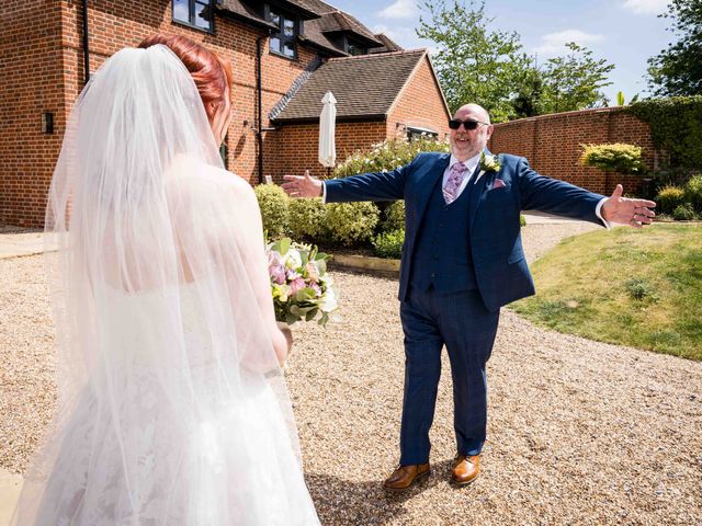 Gary and Becky's Wedding in Beaulieu, Hampshire 11