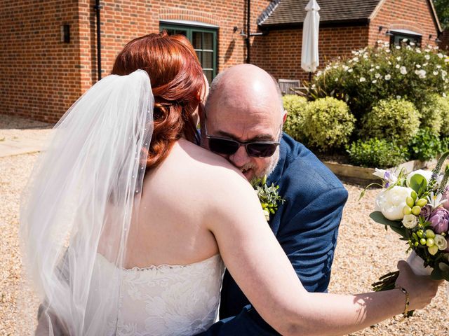 Gary and Becky's Wedding in Beaulieu, Hampshire 12