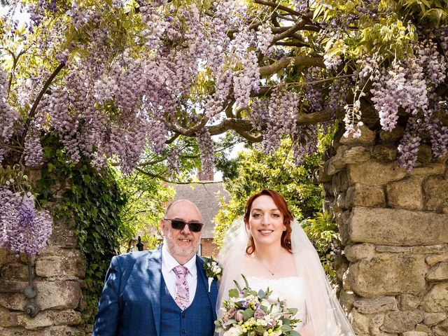 Gary and Becky's Wedding in Beaulieu, Hampshire 13