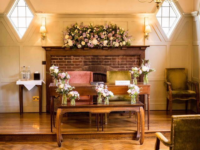 Gary and Becky's Wedding in Beaulieu, Hampshire 14