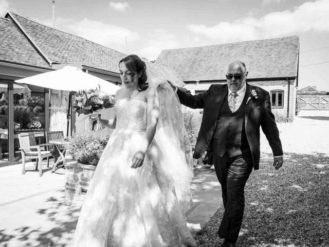 Gary and Becky's Wedding in Beaulieu, Hampshire 18