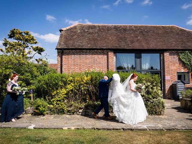 Gary and Becky's Wedding in Beaulieu, Hampshire 19