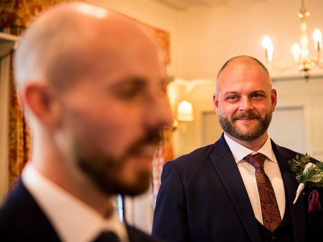 Gary and Becky's Wedding in Beaulieu, Hampshire 35