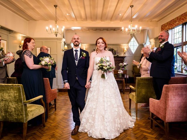 Gary and Becky's Wedding in Beaulieu, Hampshire 44