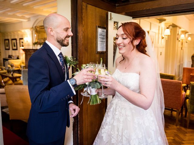 Gary and Becky's Wedding in Beaulieu, Hampshire 45