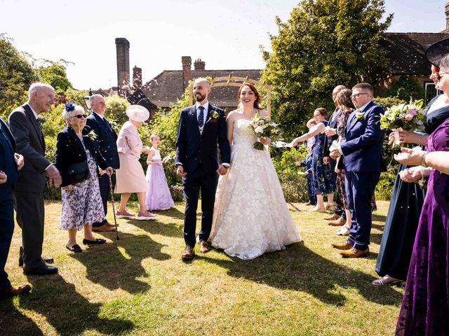 Gary and Becky's Wedding in Beaulieu, Hampshire 46
