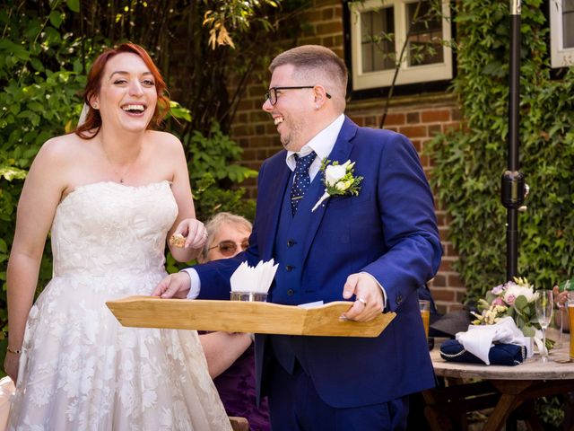 Gary and Becky's Wedding in Beaulieu, Hampshire 52