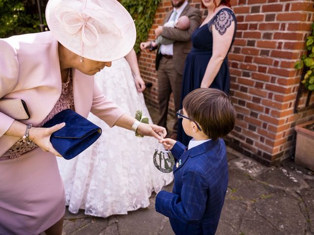 Gary and Becky's Wedding in Beaulieu, Hampshire 53