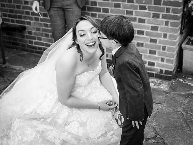 Gary and Becky's Wedding in Beaulieu, Hampshire 54