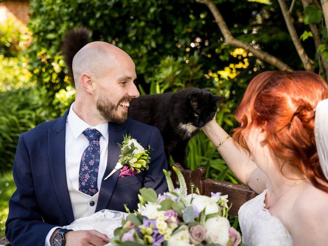 Gary and Becky's Wedding in Beaulieu, Hampshire 62