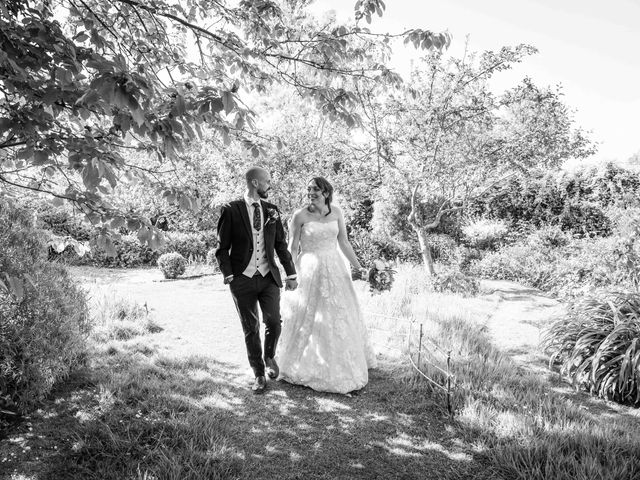 Gary and Becky's Wedding in Beaulieu, Hampshire 66
