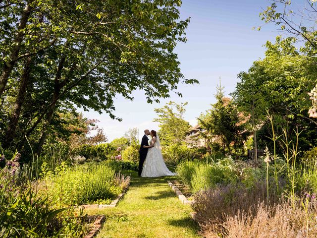 Gary and Becky's Wedding in Beaulieu, Hampshire 67