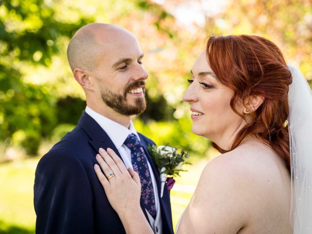 Gary and Becky's Wedding in Beaulieu, Hampshire 69