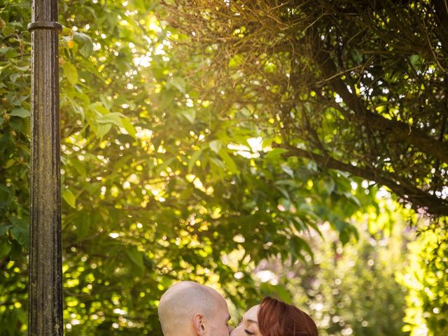 Gary and Becky's Wedding in Beaulieu, Hampshire 73