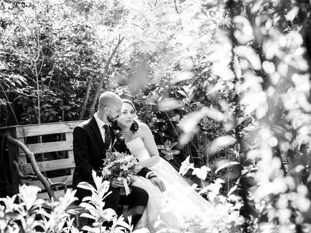 Gary and Becky's Wedding in Beaulieu, Hampshire 76