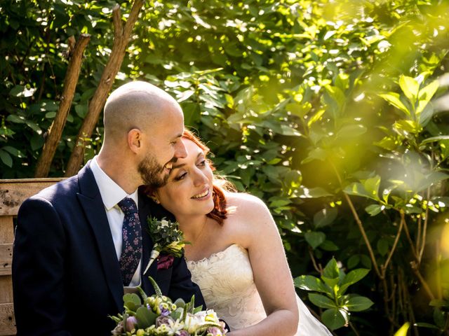 Gary and Becky's Wedding in Beaulieu, Hampshire 77