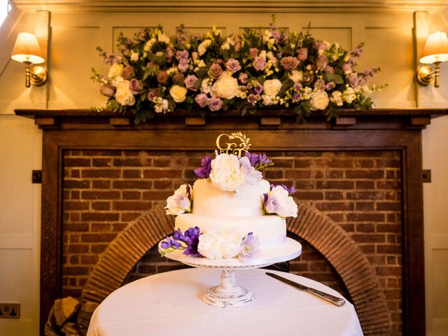 Gary and Becky's Wedding in Beaulieu, Hampshire 82