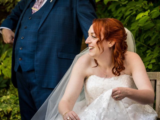 Gary and Becky's Wedding in Beaulieu, Hampshire 83