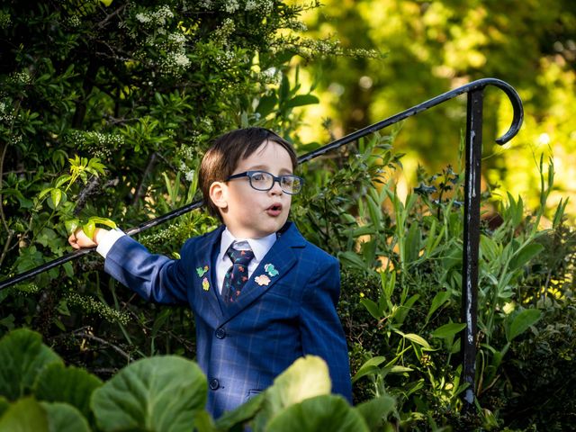 Gary and Becky's Wedding in Beaulieu, Hampshire 84