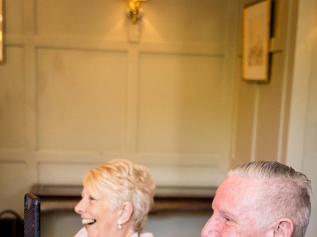 Gary and Becky's Wedding in Beaulieu, Hampshire 92