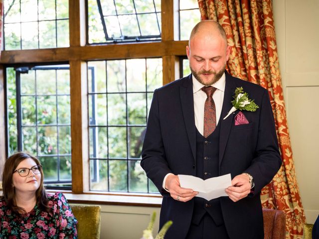 Gary and Becky's Wedding in Beaulieu, Hampshire 96