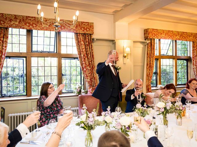 Gary and Becky's Wedding in Beaulieu, Hampshire 97