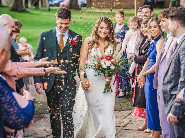 Aaron and Leah's Wedding in Winchester, Hampshire 5