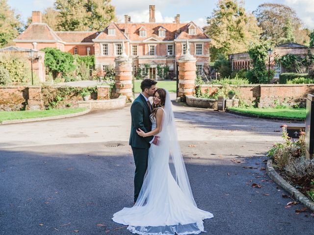 Aaron and Leah's Wedding in Winchester, Hampshire 7