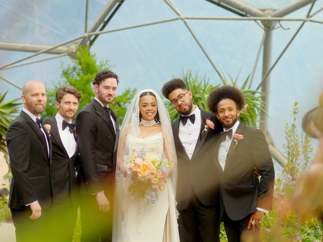 Jay and Elize's Wedding in Eden Project, Cornwall 13