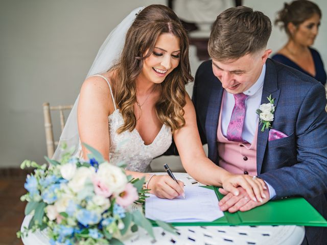 Tom and Becca's Wedding in Rickmansworth, Hertfordshire 12