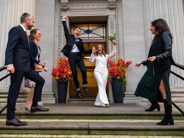 Anabella Arquati and Nando de Freitas's Wedding in Central London, South West London 1