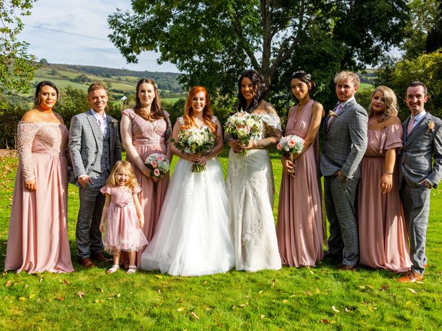 Samantha and Kemi&apos;s Wedding in Brecon, Powys 52