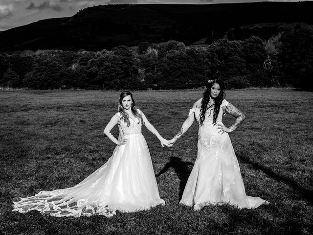Samantha and Kemi&apos;s Wedding in Brecon, Powys 67
