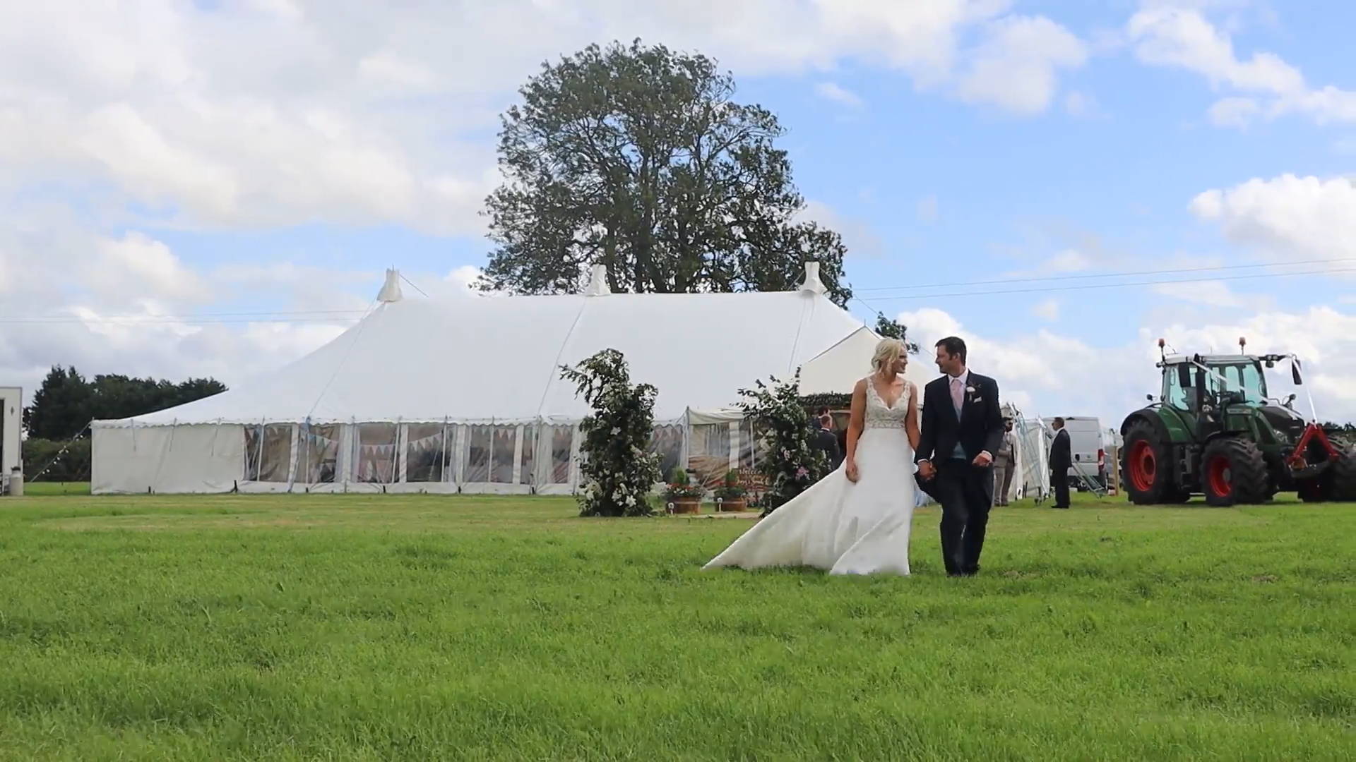 James and Sarah's Wedding in Eccleshall, Staffordshire