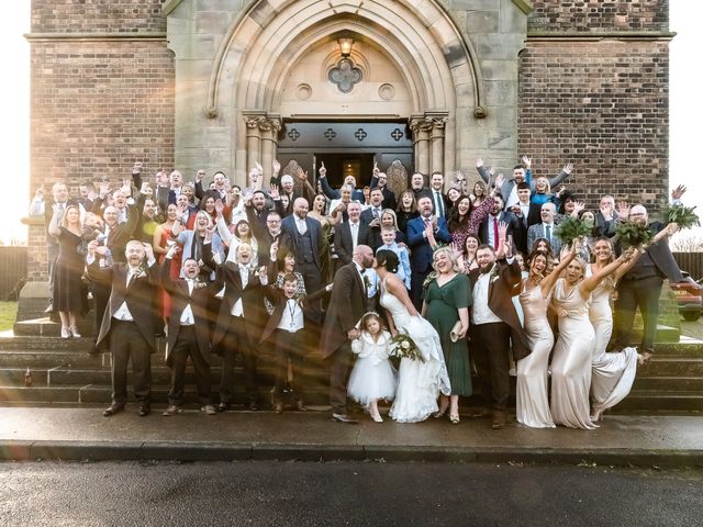 Steve and Rebecca&apos;s Wedding in Seaham, Durham 16