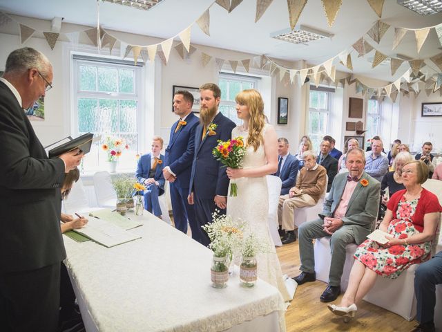 James and Harriet&apos;s Wedding in Glossop, Derbyshire 29