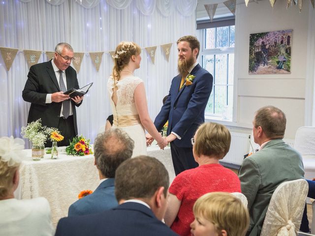 James and Harriet&apos;s Wedding in Glossop, Derbyshire 31