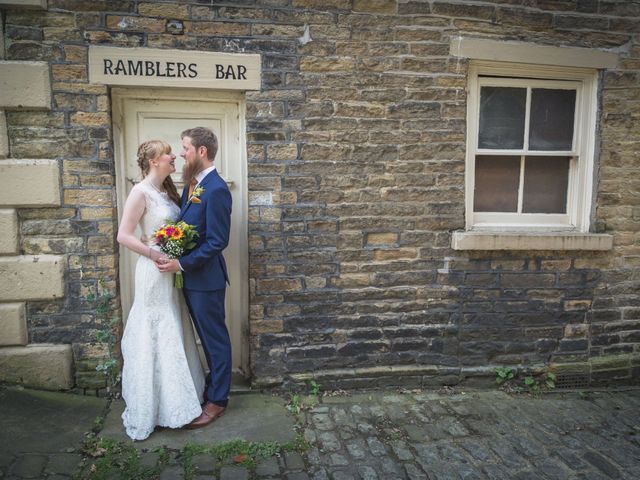 James and Harriet&apos;s Wedding in Glossop, Derbyshire 38