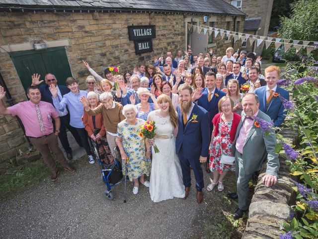 James and Harriet&apos;s Wedding in Glossop, Derbyshire 50