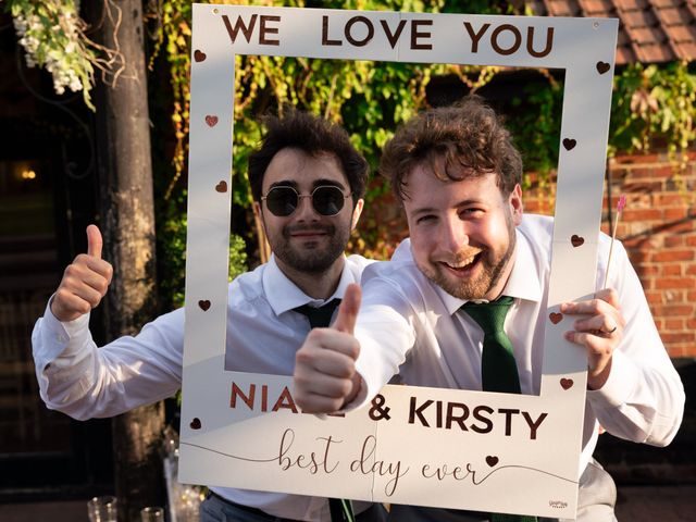 Niall and Kirsty&apos;s Wedding in Stock, Essex 59