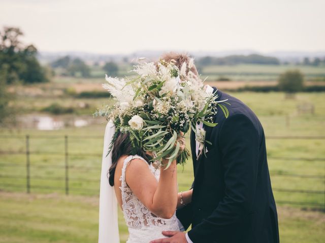 Kieran and Edina&apos;s Wedding in Wrenbury, Cheshire 31