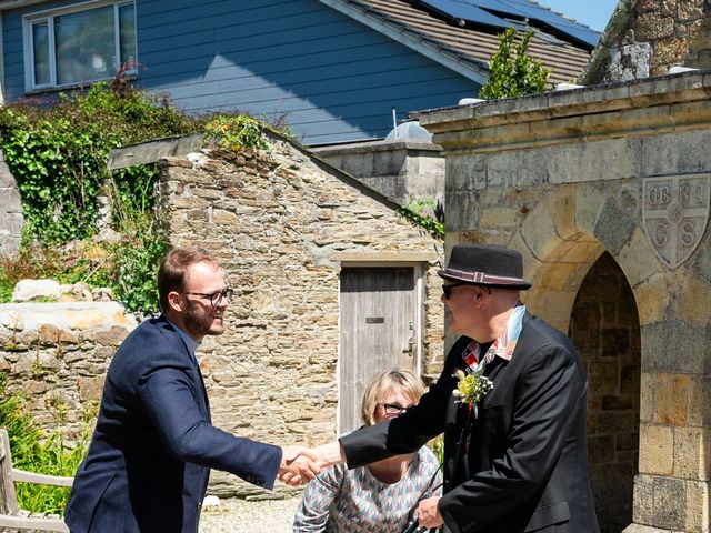 Lin and Mike's Wedding in St Austell, Cornwall 4