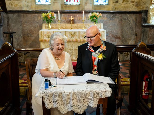 Lin and Mike's Wedding in St Austell, Cornwall 20